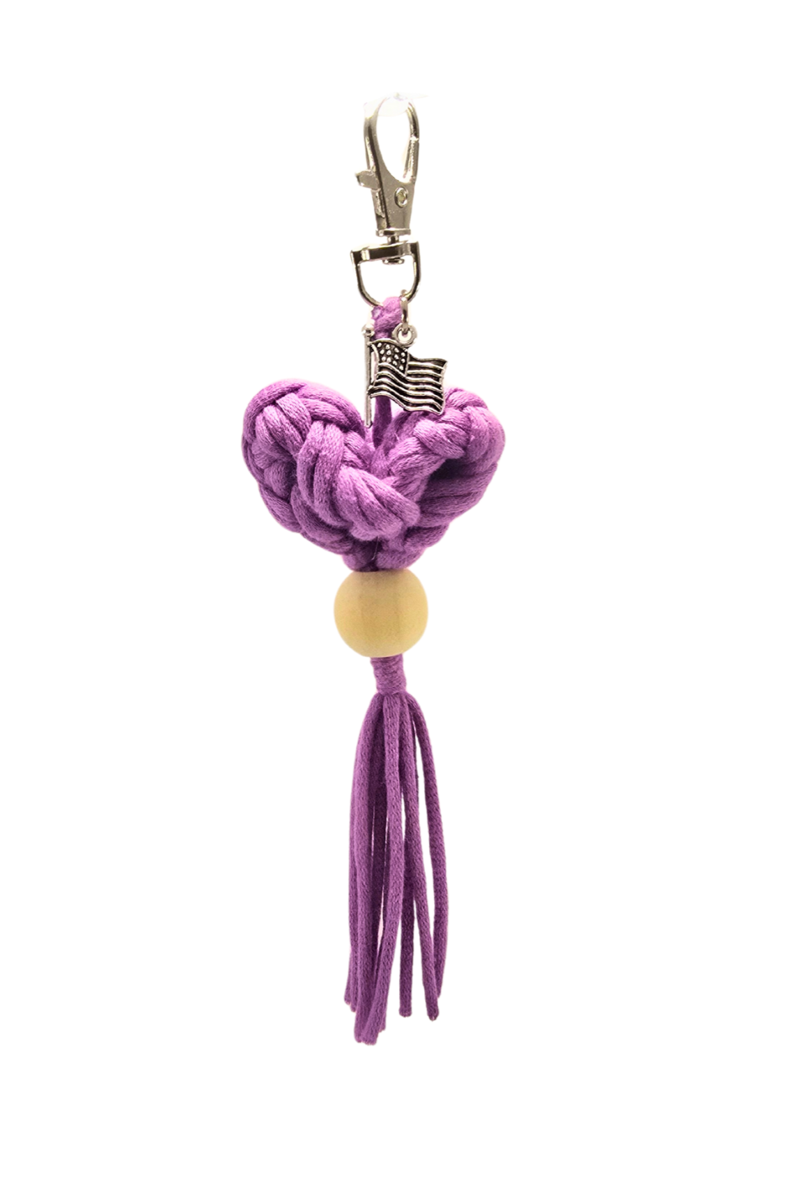 Purple Up Keychain