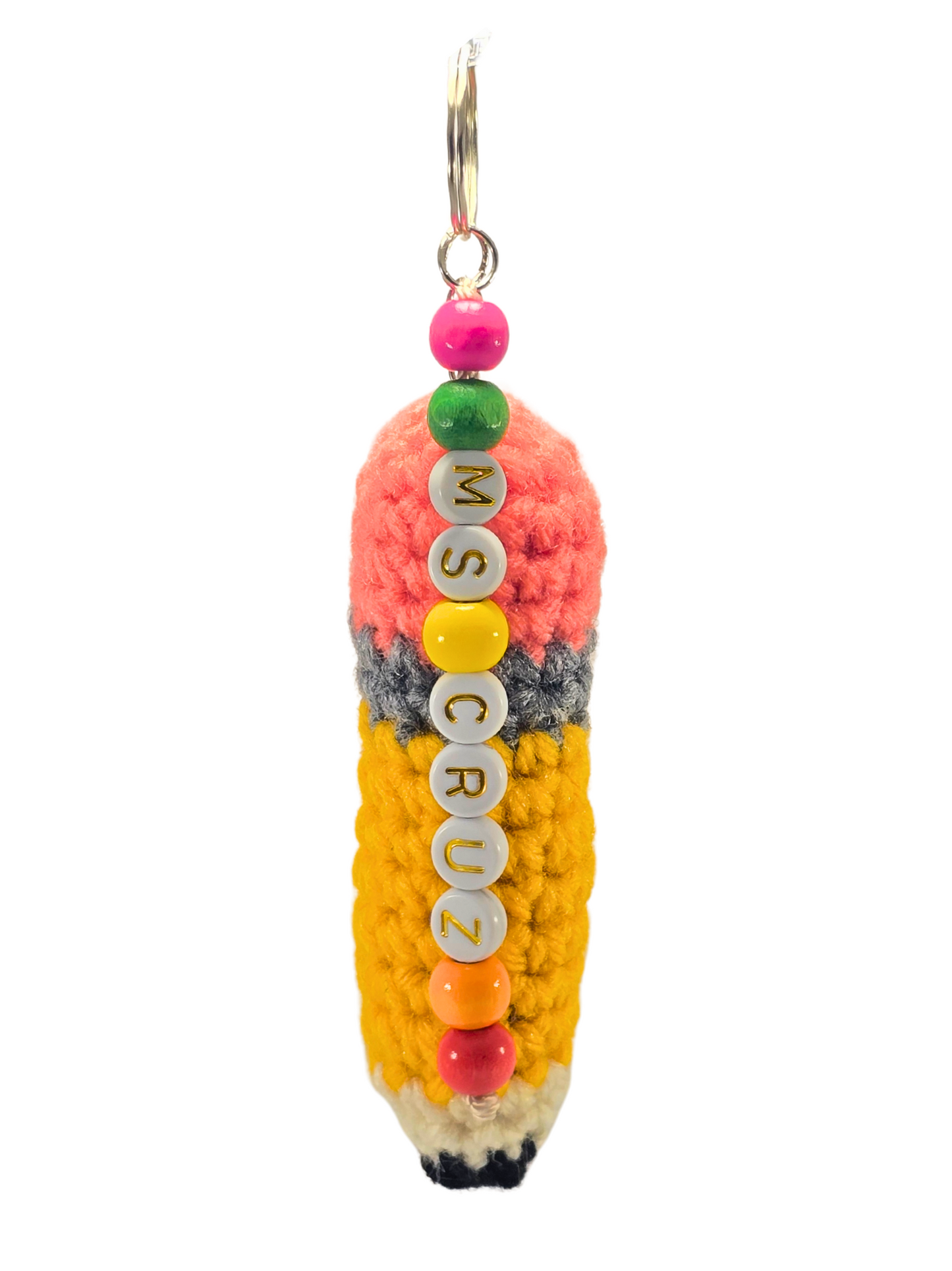 Pencil Keychain With Personalized Name