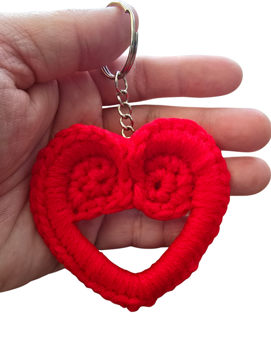 Red Heart Keychain