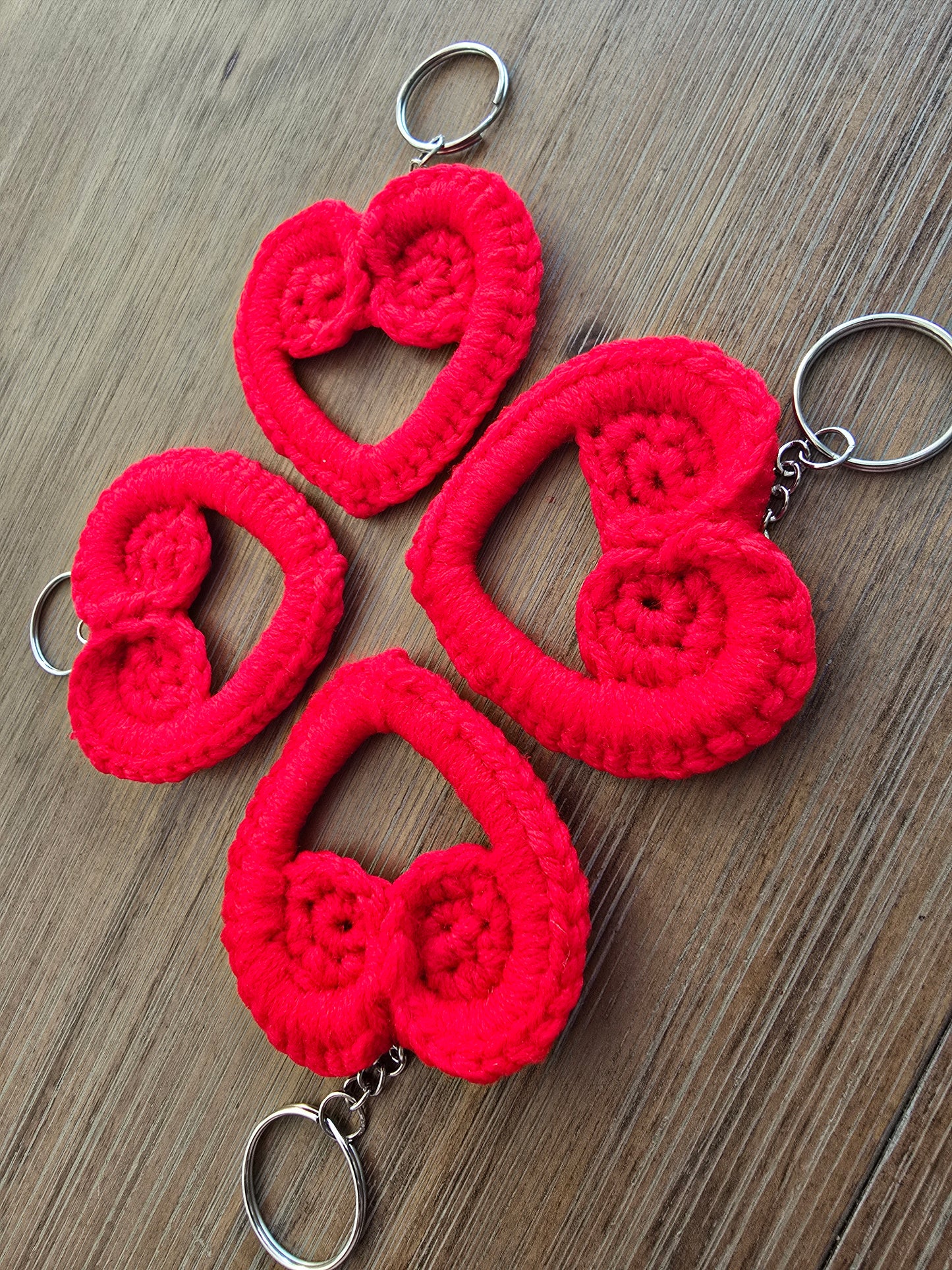 Red Heart Keychain