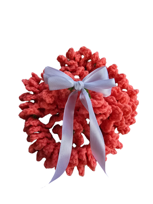 Hibiscus 4EVR Lei in Coral